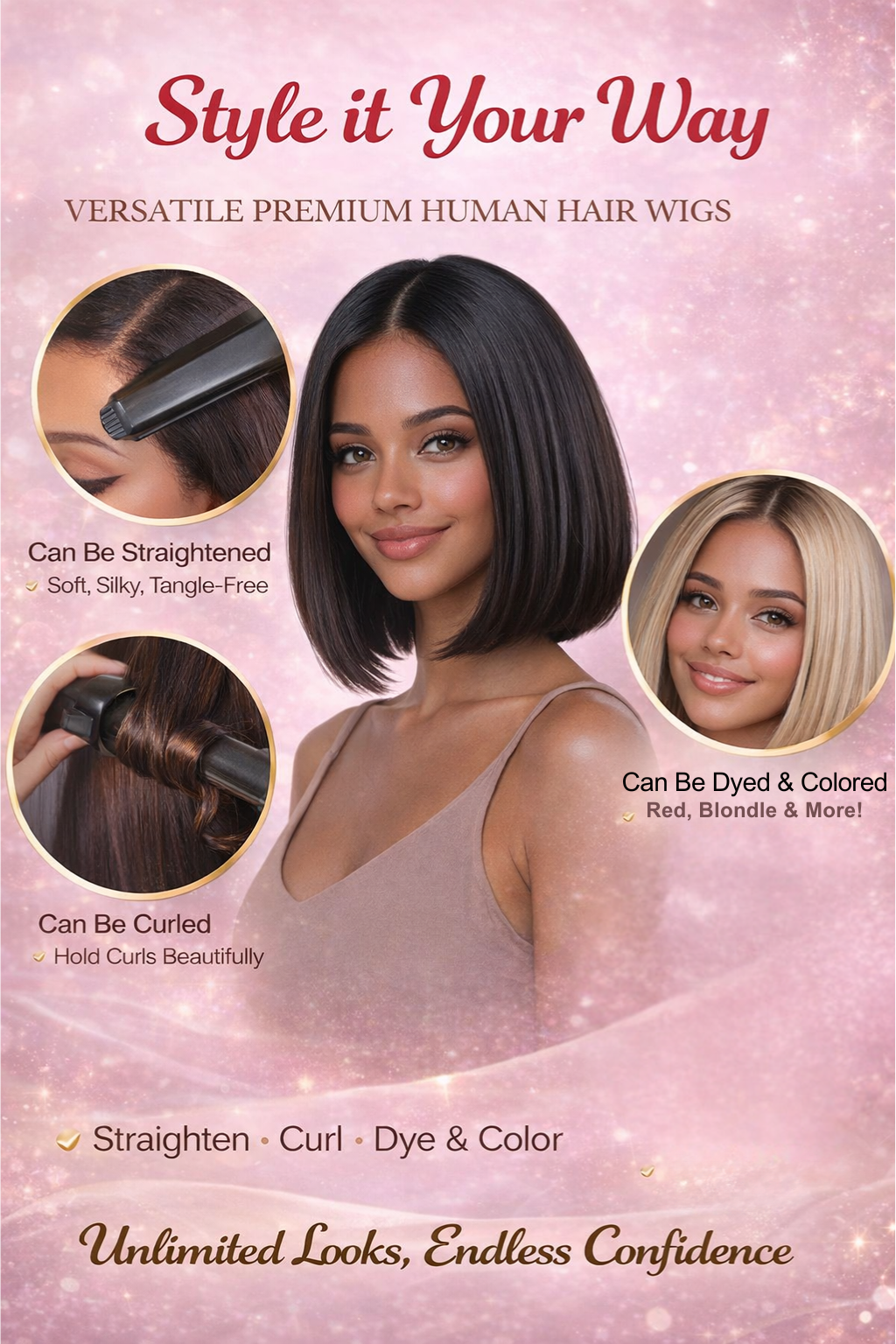 Premium Human Hair Wig